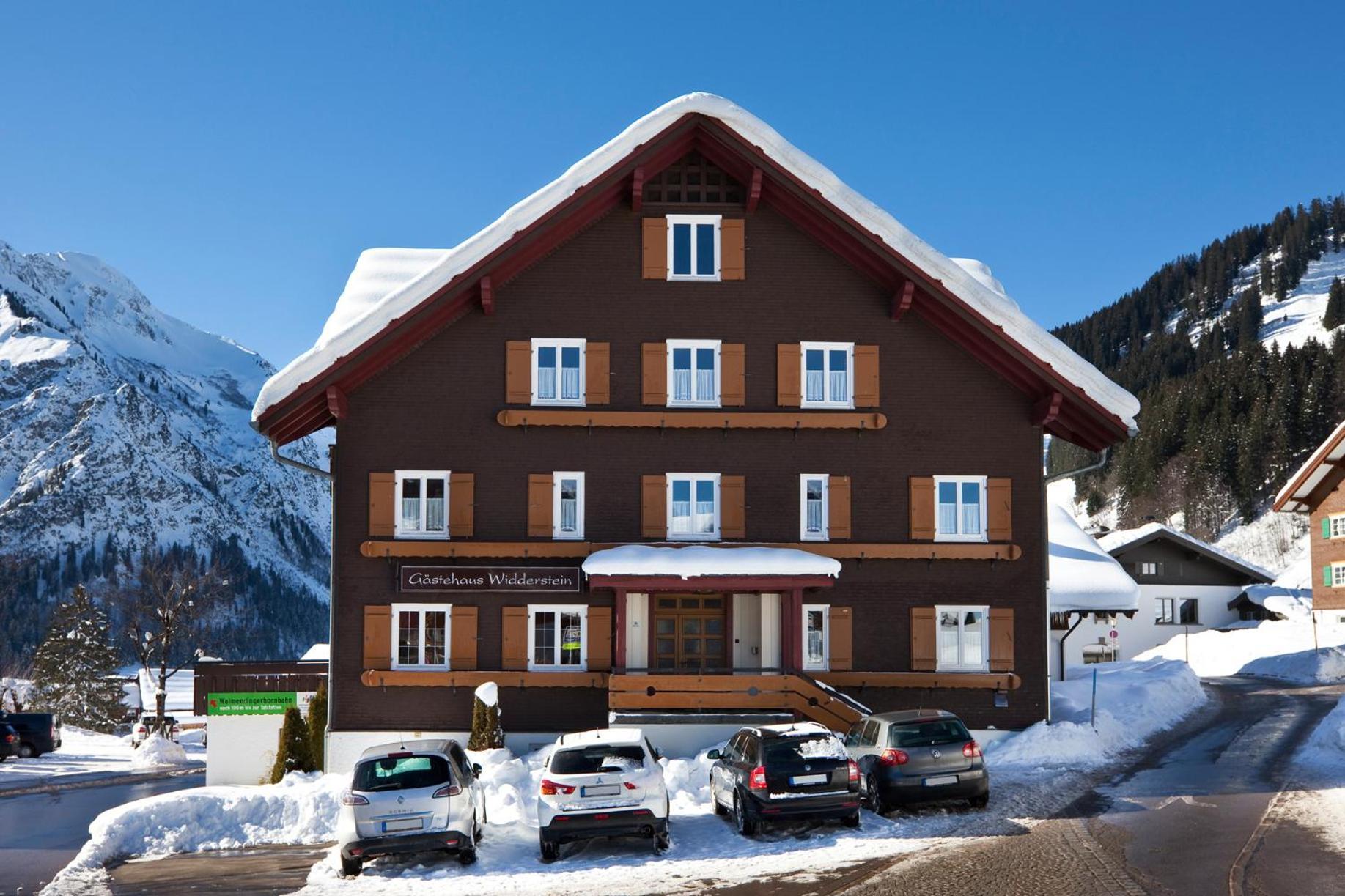Gaestehaus Widderstein Mittelberg Buitenkant foto
